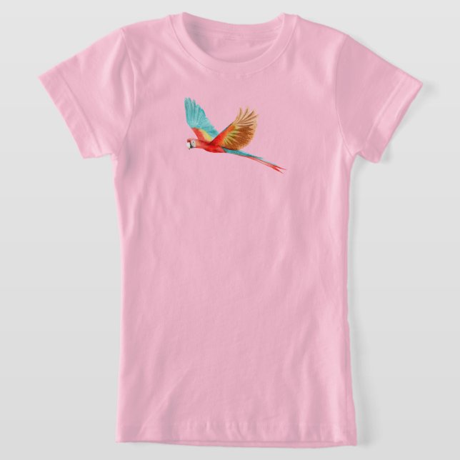 T-Shirt Girls — Parrot (Laydown)