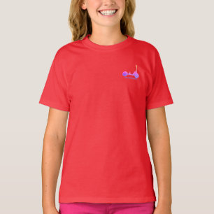 T SHIRT GIRL'S SCOOTER DESIGN STYLE 