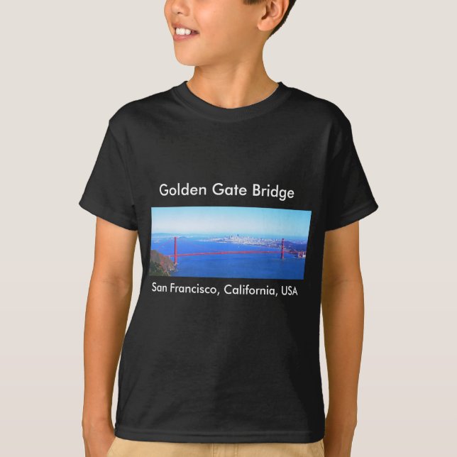 T-Shirt - Golden Gate Bridge, San Francisco (Front)