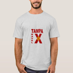 T-shirt gray man TAMPA FLORIDA TRIP