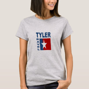 T-shirt gris femme TYLER TRAVEL TEXAS
