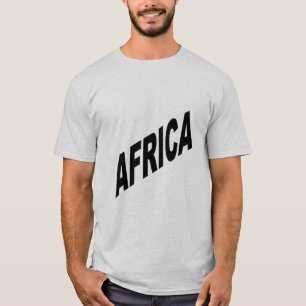 T-shirt gris homme AFRICA