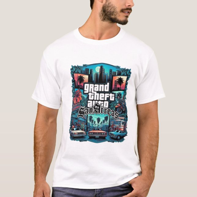 t-shirt GTA (Front)