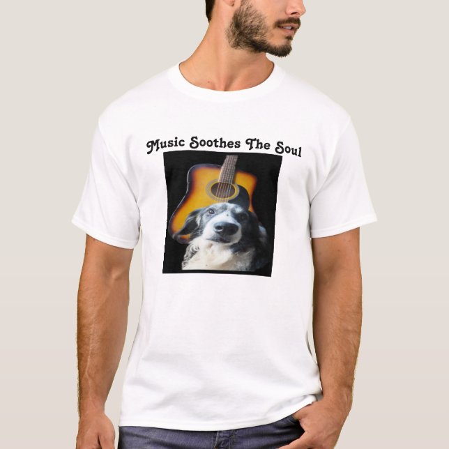 T-Shirt Guitar Dog (Front)