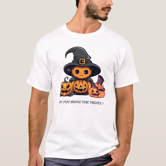 T-Shirt : HALLOWEEN Pumpkins #5 (Front)