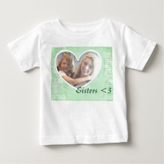 T-Shirt, Heart Shape Photo Insert Baby T-Shirt