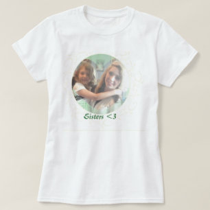 T-Shirt, Heart Shape Photo Insert T-Shirt