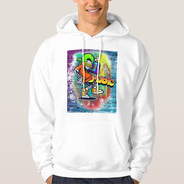 T-Shirt Hoodie (Front)