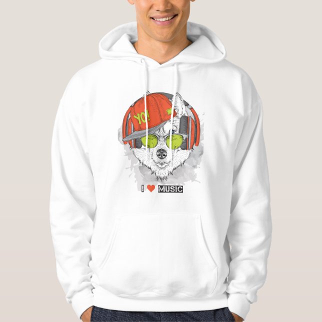 T-Shirt Hoodie (Front)