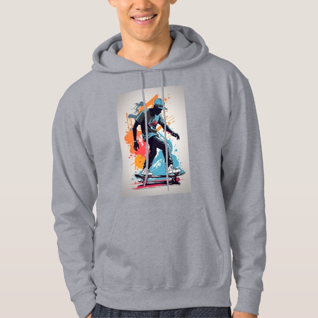 T-Shirt Hoodie (Front)