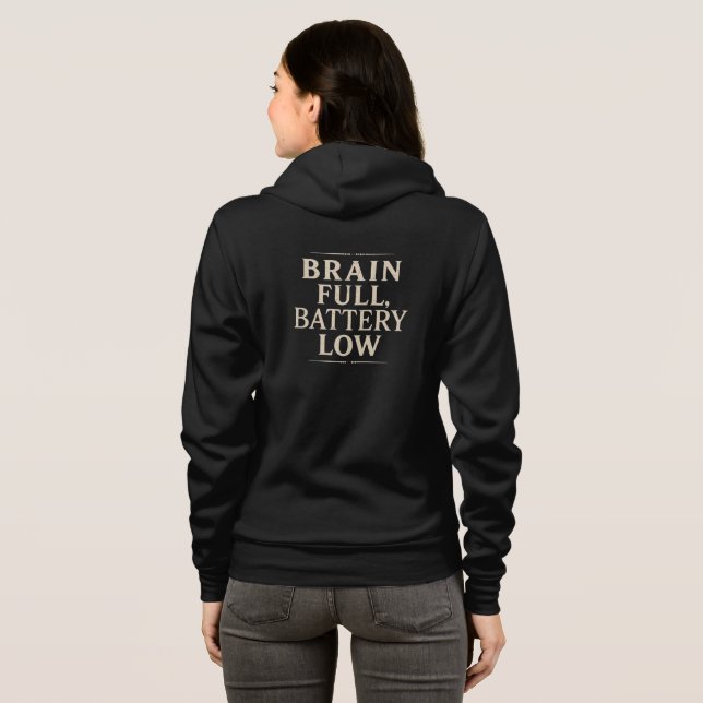 T-Shirt Hoodie (Back Full)