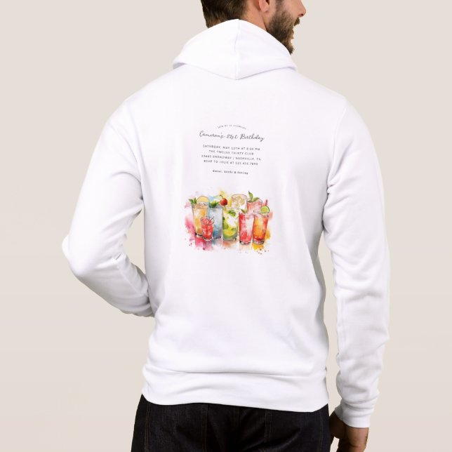 T-Shirt Hoodie (Back)