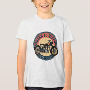 T-shirt/ hoodies Vintage Bike- Born to Ride logo