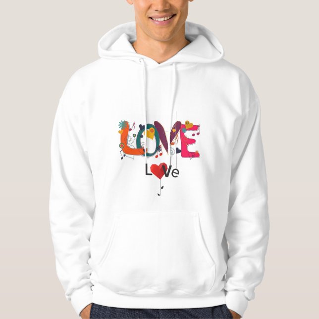 T shirt Hoody Love perfect gift for valentine day  (Front)