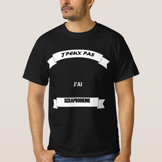 t-shirt I can't SCRABBLE 170 (Front)