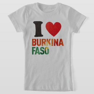 T-shirt-I love-burkina-faso T-Shirt