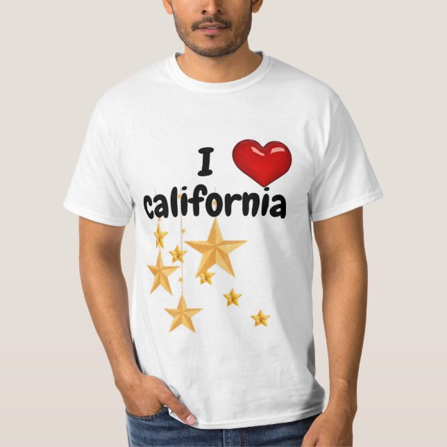 T-Shirt i love California. (Front)