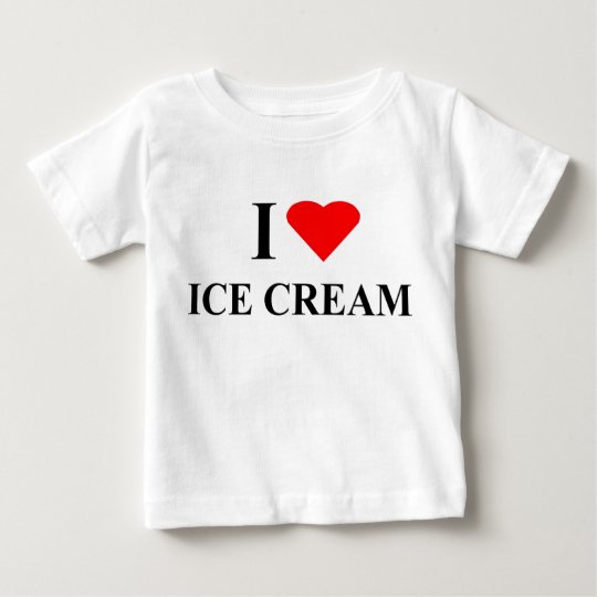 T-Shirt - I Love Ice Cream