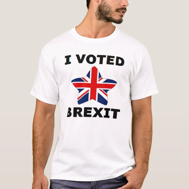 T-Shirt I Voted Brexit (Front)