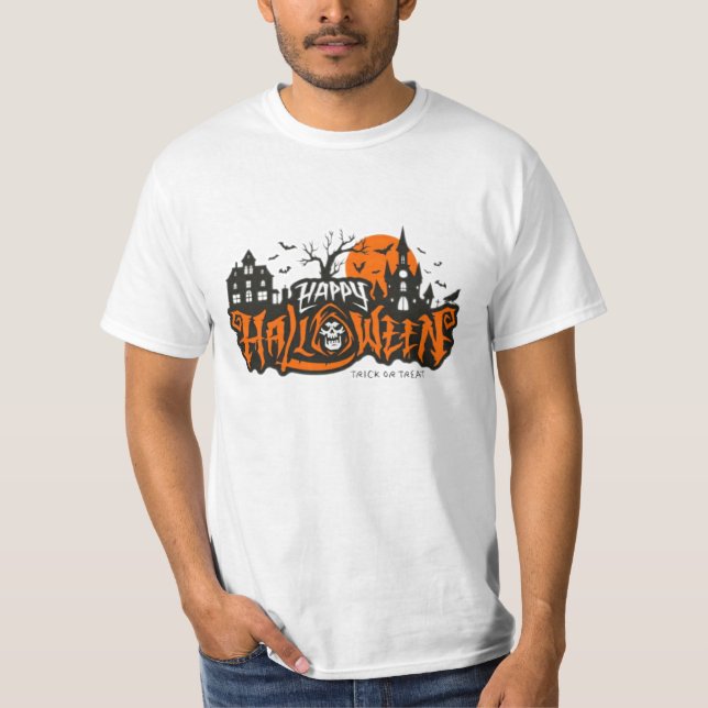T-shirt image Halloween theme (Front)