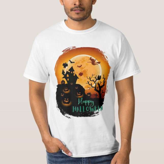 T-shirt image Halloween theme (Front)