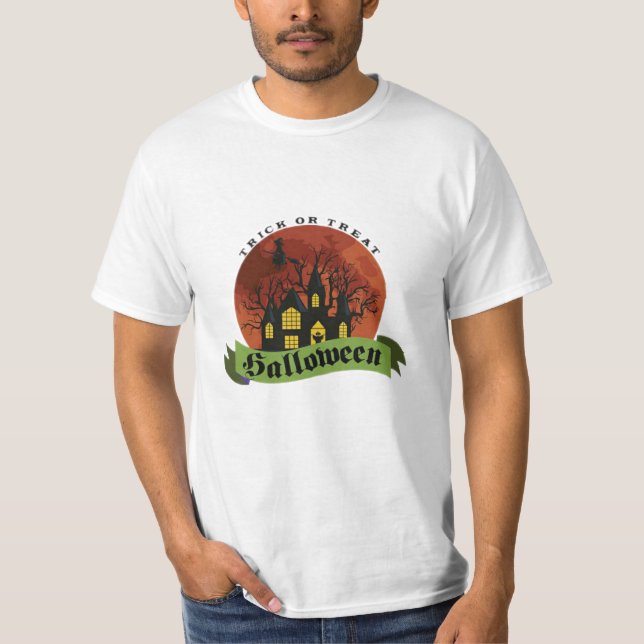 T-shirt image Halloween theme (Front)