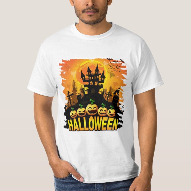 T-shirt image Halloween theme (Front)
