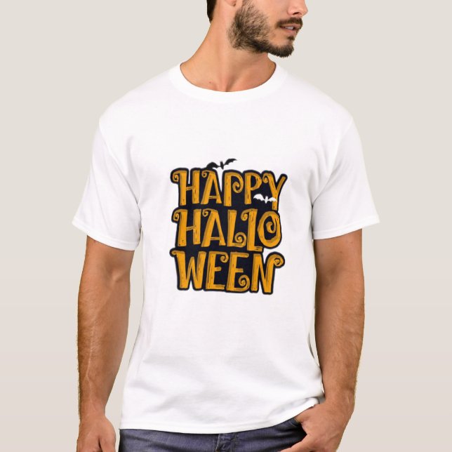T-shirt image Halloween theme  (Front)