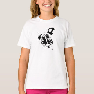 T-shirt in jersay fille - Design French Bulldog