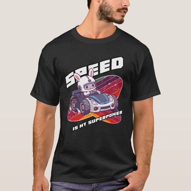 T-shirt Inspired by Passion for Racing and Models (Front)