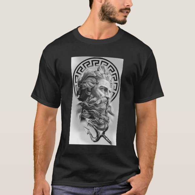 t shirt inspired with Greek mythology . (Front)