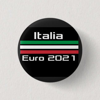 T-shirt  Italia euro 2021 3 Cm Round Badge
