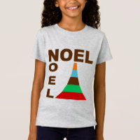 T-shirt jersey fin chiné Design NOEL GATEAUX