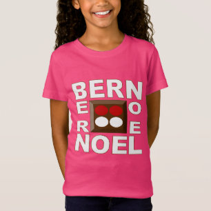 T-shirt jersey fin rose Design BERN NOEL