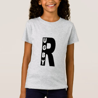 T-shirt jersey fine girls DESIGN RUGBY