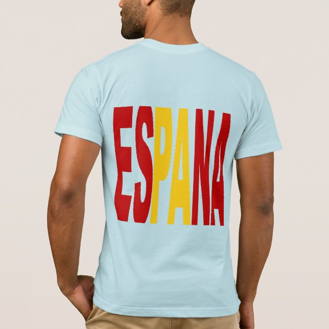 T-shirt jersey SPAIN (Back)
