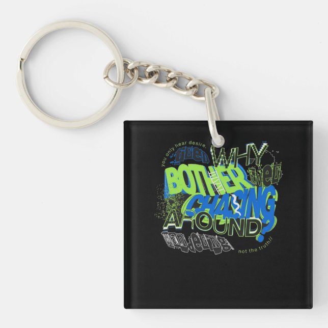 T-Shirt Key Ring (Front)