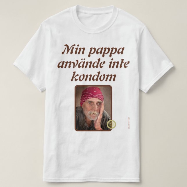 T-shirt — Kondom (Design Front)