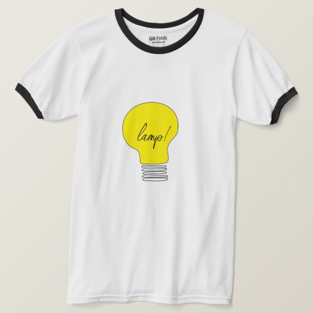t shirt lamp cute4 (Design Front)