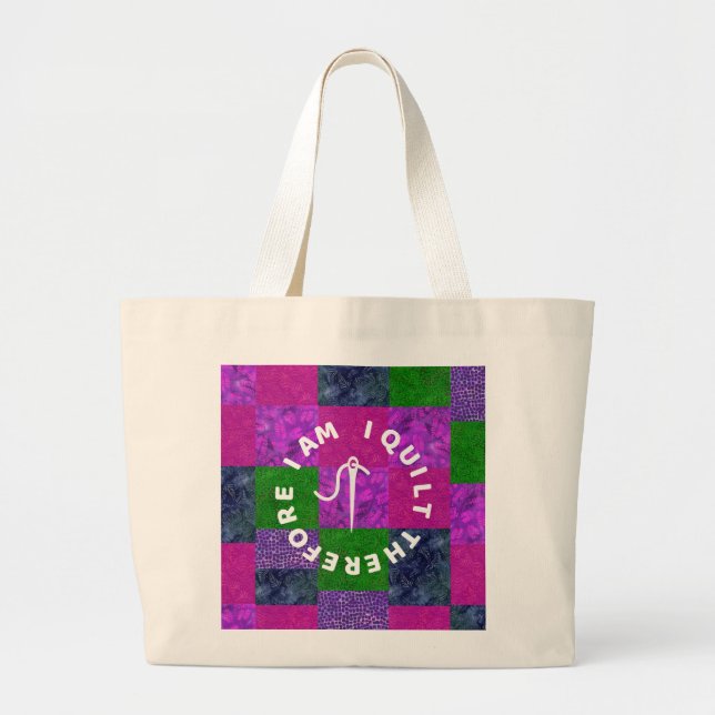 T-Shirt Large Tote Bag (Front)