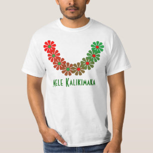 T-shirt Lei Mele Kalikimaka Merry Christmas