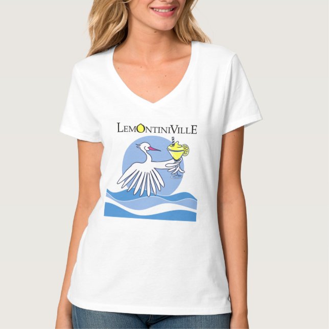 T-Shirt Lemontiniville Beach  (Front)
