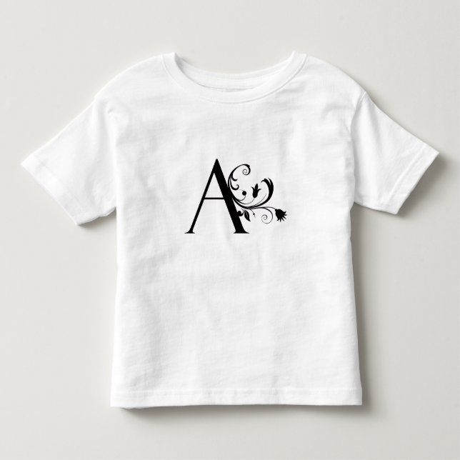 T-shirt letter A (Front)
