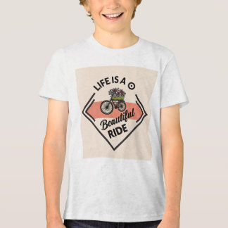 T-Shirt Life Is A Beautiful Ride Tri-Blend Shirt