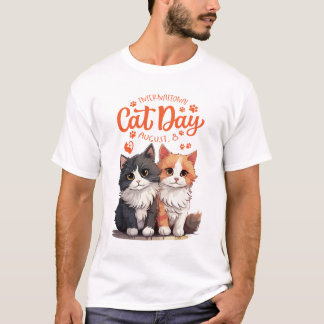 t shirt Life is Better with Cats