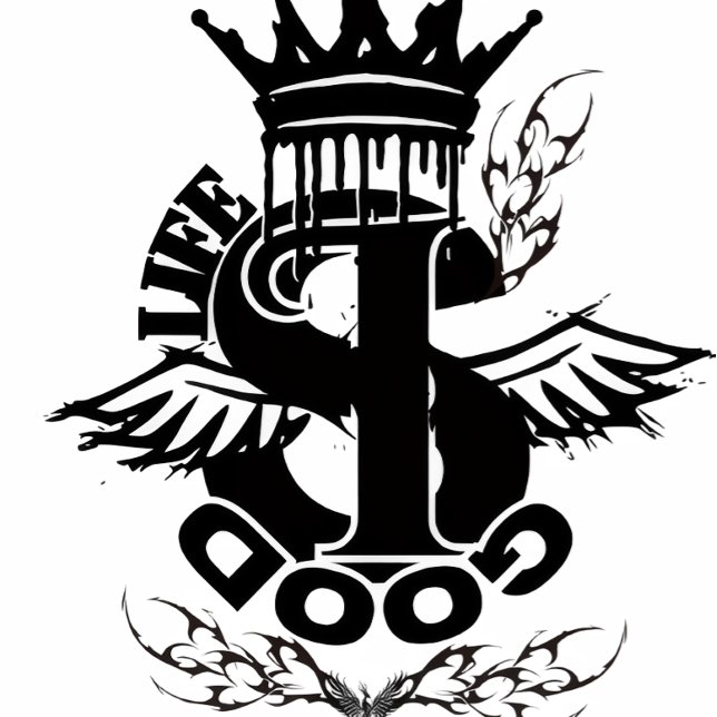 T-Shirt ''Life is Good'' Key Ring (Creator Uploaded)