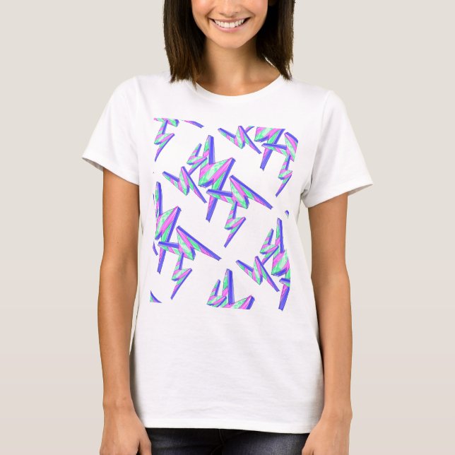 T-SHIRT Lightning Bolts Print (Front)