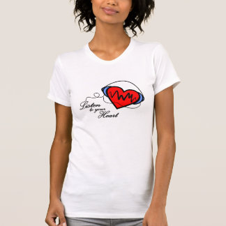 T-shirt Listen you your heart