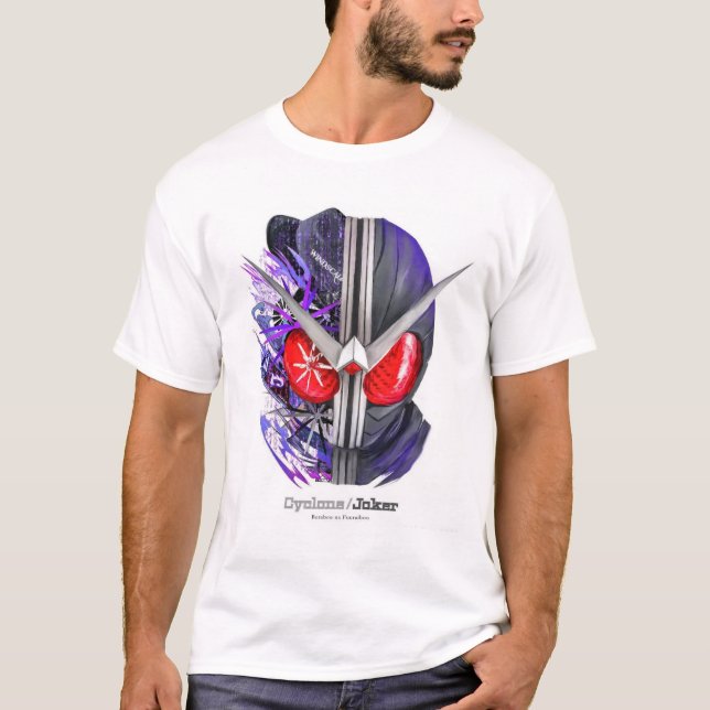 T-SHIRT LOGO KAMEN RIDER JOKER (Front)