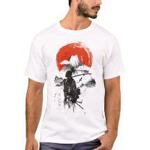 T-shirt "lonely samurai"